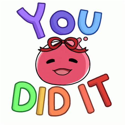 i did it gif|you did it gif cute.